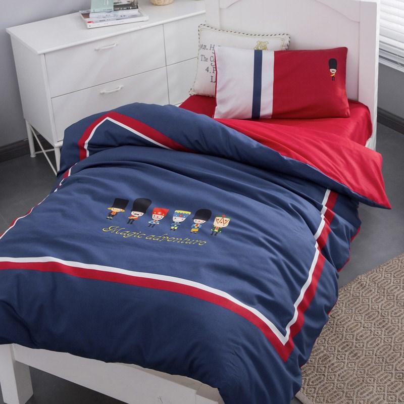 儿童幼儿园被子三件套纯棉六件套被褥套装入园床品宝宝床上用品春