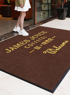 门口地垫进门f商用酒店电梯公司吸水防滑垫大面积尼龙地毯入户门