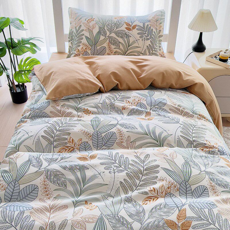 秋冬款加厚全棉磨毛子母床一米三五135上下床专用1米35床上四件套