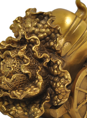 马上来财摆件玉白菜招财马家居客厅装饰品商务馈赠乔迁开业礼品