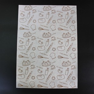 奶茶咖啡厅酒楼面包m蛋糕烧烤西点饼店餐盘托盘垫盘纸防油纸吸油