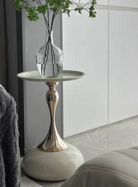 意轻奢小蛮腰沙发边几TH12客厅几家代用创意现简约式圆形茶角几小