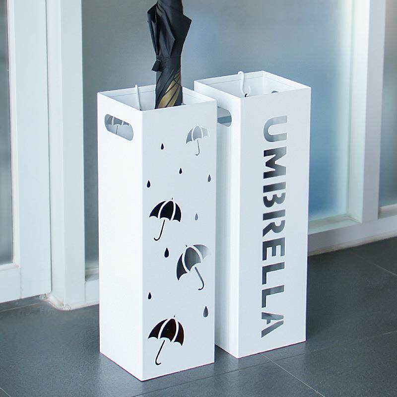 时创意尚字985母铁艺雨伞架门厅办家装收纳伞雨桶雨公伞桶放伞