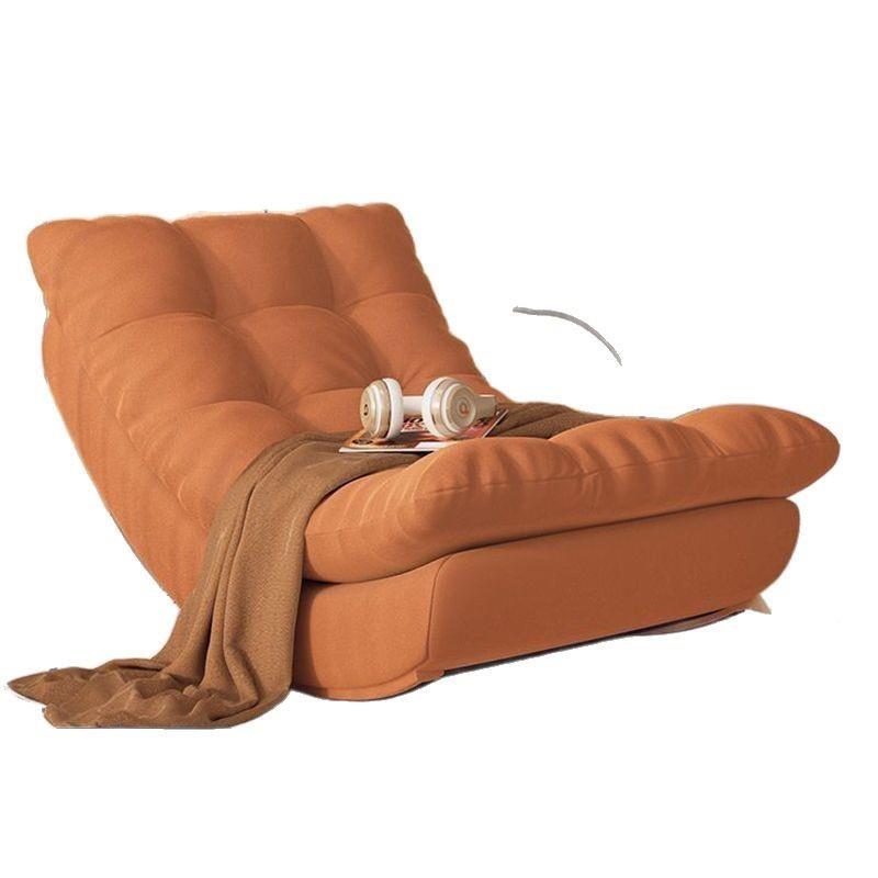 网躺红睡懒人沙榻发毛毛虫榻米UEQ可坐躺椅午卧室阳台休闲摇摇椅