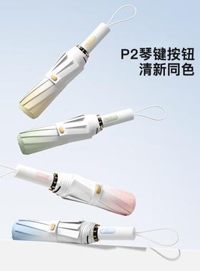 渐全自动大加固CFF加厚女晴雨伞两变男大号防晒加紫外线用遮阳太