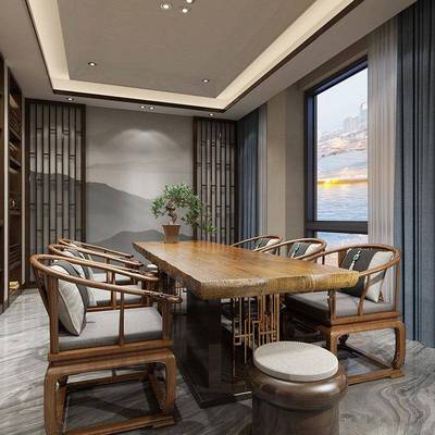 老榆木桌板实木餐桌OTHER面板吧台定制办公桌电脑工作台然边自松