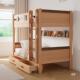 双儿童实木层床下床现代简666约现代床上上下铺小户型高低子母床