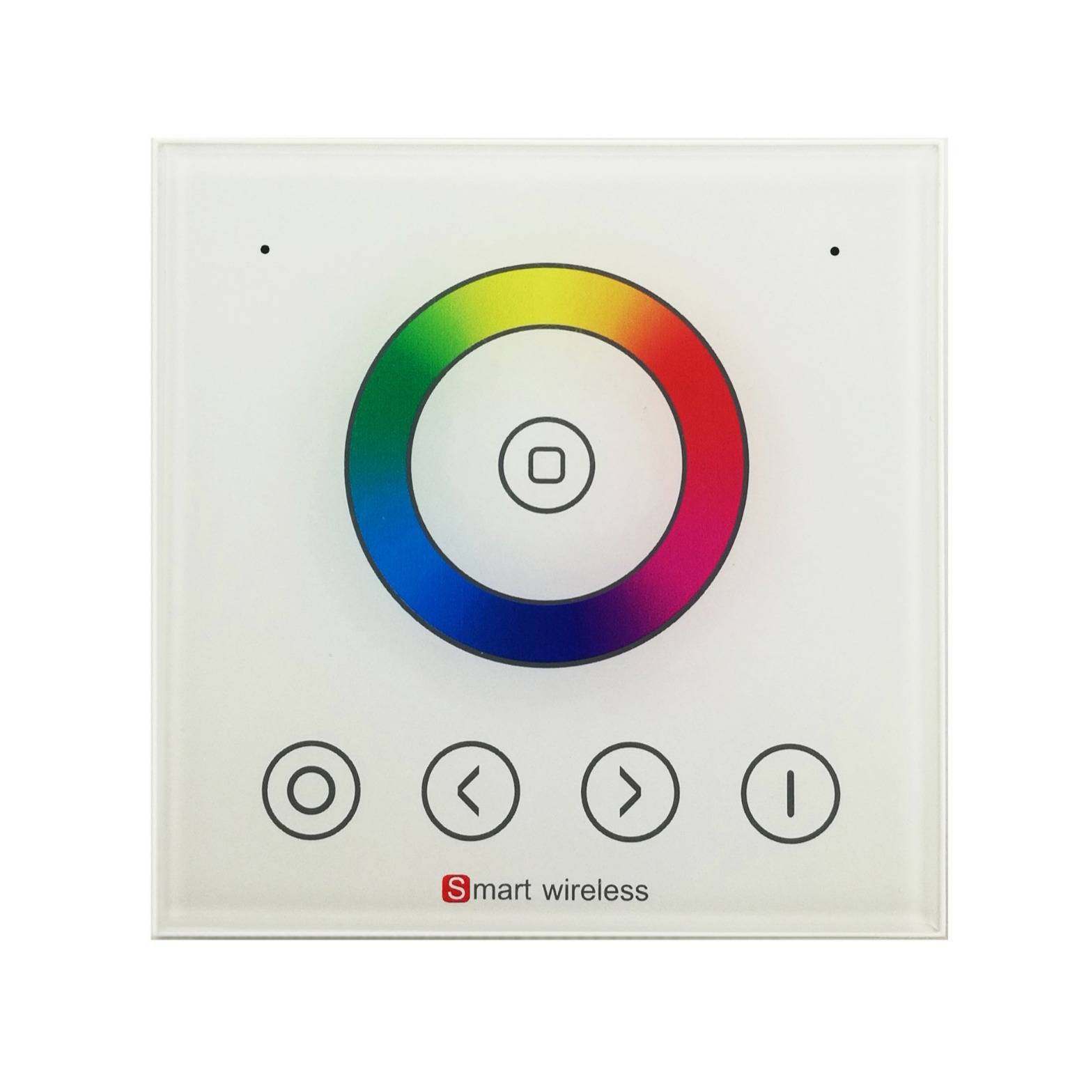 2.4G无线同步控制器  RGB RGBW双色温 单色4合1一体灯条控制器 PW