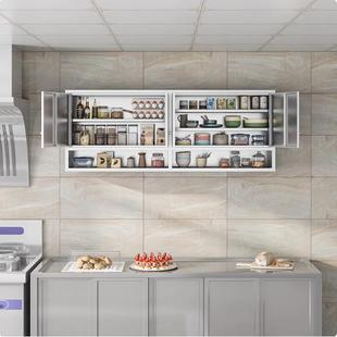 719不锈钢阳厨挂式 房吊柜置物柜橱柜餐盘碗碟柜卫生间浴室台收壁