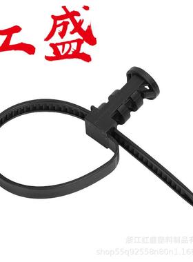 6.2*190m479m汽车车笔筒卡螺柱式扎带00条/包螺旋5杉树型固定汽扎