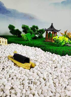 新中式店酒EBE店大圆餐桌中间转盘摆花微景观装造摆件创意饰饭景