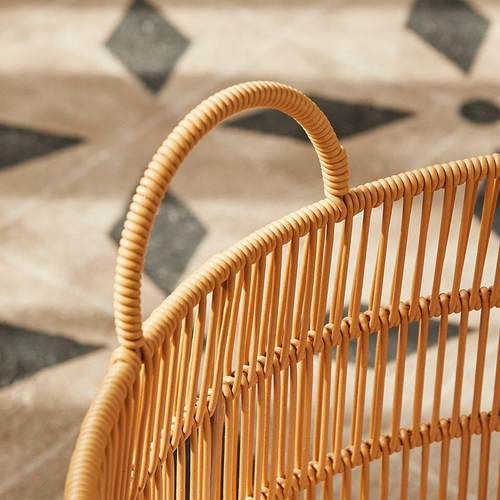 书画收纳画桶筒书报编织塑料仿手工收纸纳f5D0BKw4筐书房字画轴卷