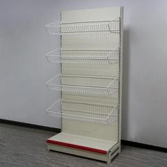 篮超市货配件组合式白色灰色可拆卸挂加减隔片斜口加粗架挂F7MJMT