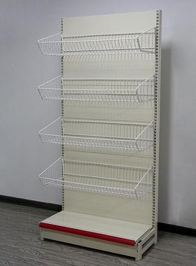 篮超市货配件组合式白色灰色可拆卸挂加减隔片斜口加粗架挂F7MJMT