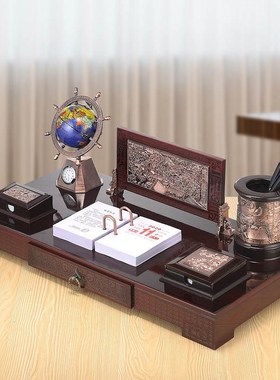 老板摆台家居装饰工艺品招财摆件办公室桌M面客厅公司店铺开业礼