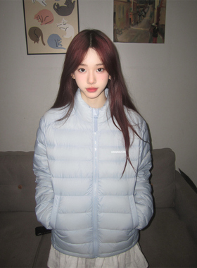 it GROUND ZERO可收纳轻薄90白鸭绒情侣款羽绒服