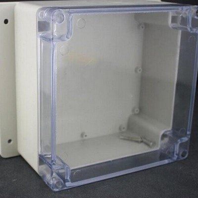 160*160*90mm带耳透明盖室外塑料防水盒 电气仪表接线盒按钮盒子,电子/电工,防溅盒,淘宝优惠券,粉丝福利购,淘宝优惠卷