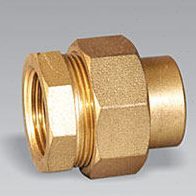 埃美柯663黄铜焊接内丝承口活接头DN32（1.25寸）11/4*35专卖店