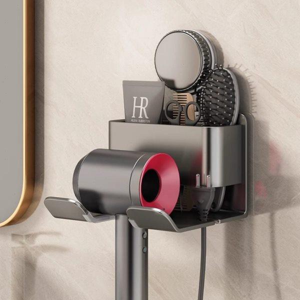 吸盘吹风机置物架卫生间壁挂式电吹风支架浴室风筒收纳架子挂架,家庭/个人清洁工具,吹风机置物架,淘宝优惠券,粉丝福利购,淘宝优惠卷