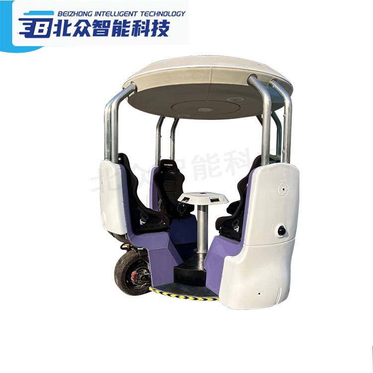 无人车四驱四转遥控飞碟智能驾驶线控底盘教学科研景区游乐观光车