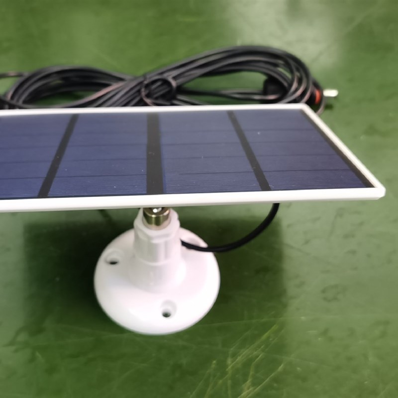 安防监控户外灯具充电板PET层压单晶太阳能板6V3W3.5W4W