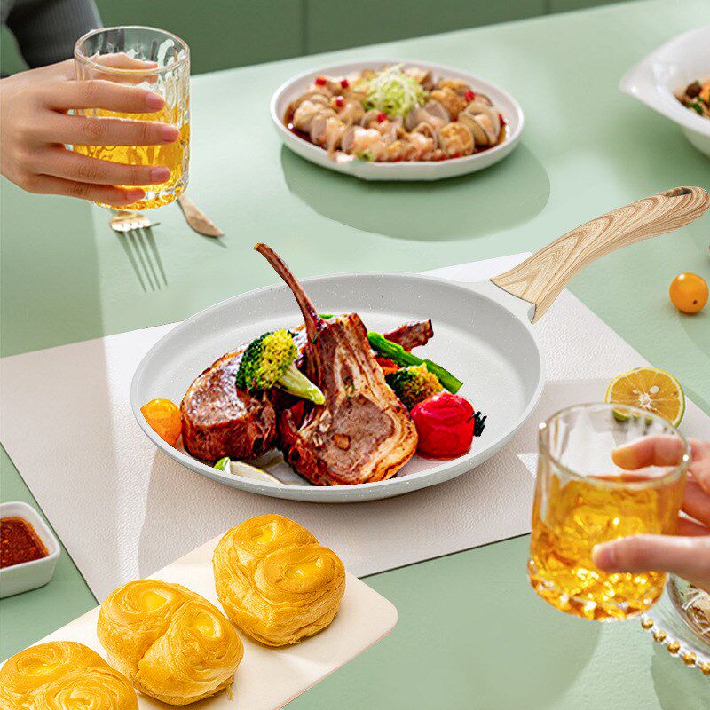 千层平底锅煎饼果子烘焙煎锅烙饼馅饼松饼班戟锅麦饭石不粘锅