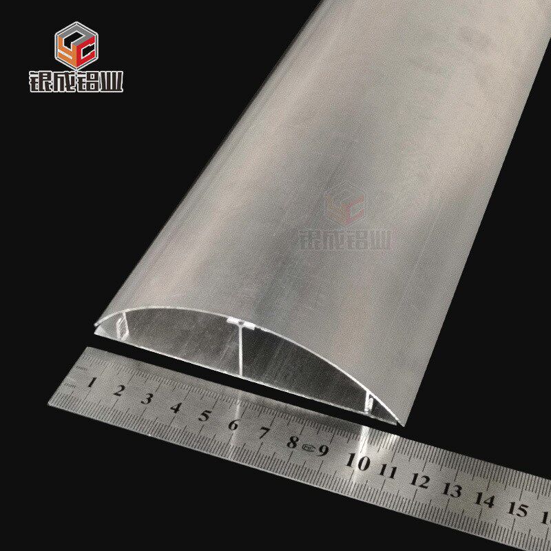 12号加厚 铝合金线槽 铝合金地板槽半圆弧形线槽铝合金地线槽