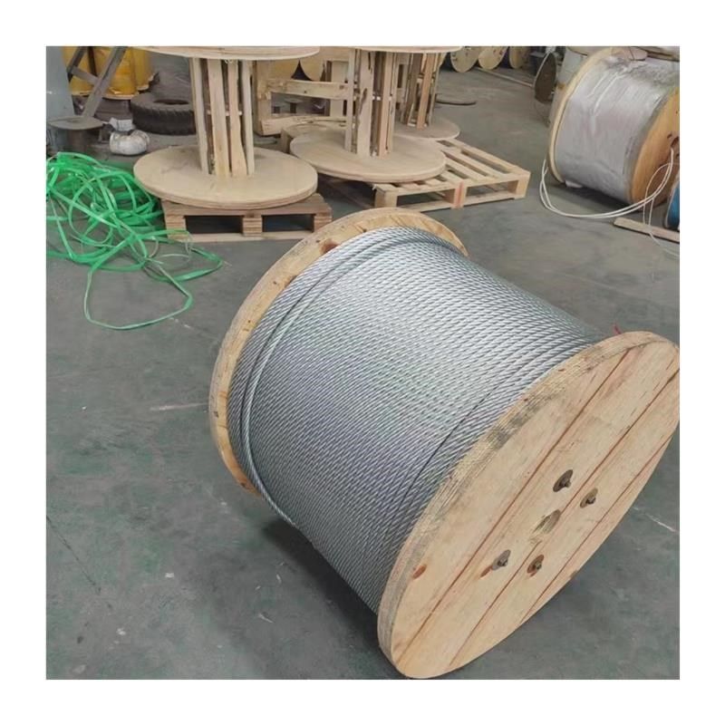 镀锌钢丝绳工地安全绳缆风绳集装箱护栏加固捆绑生命线热镀锌