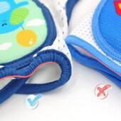 婴幼儿防摔护膝宝宝学步爬行护腿套儿童膝盖防滑防磨护套棉质透气