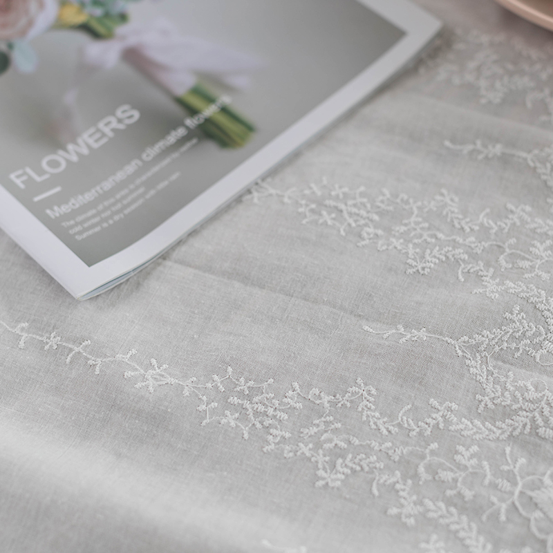 白色蕾丝厨房短帘美式纱帘半帘飘窗窗帘魔术贴免打孔隔断咖啡门帘