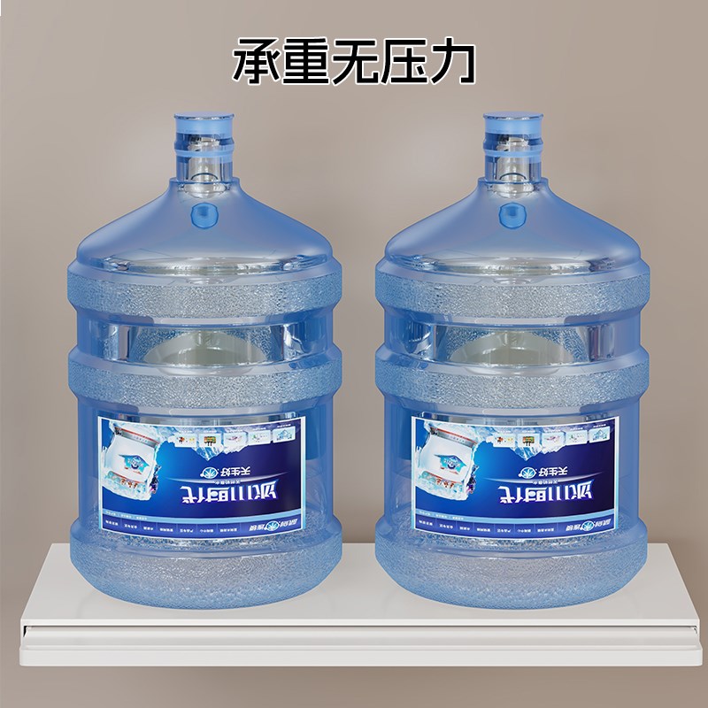 微波炉支架厨房抽拉备菜神器底部置物架抽屉烤箱推拉分隔板配菜盘