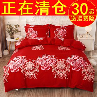 加厚斜纹磨毛被套纯i棉150x200x230双人被罩180x220m全棉单人1.5