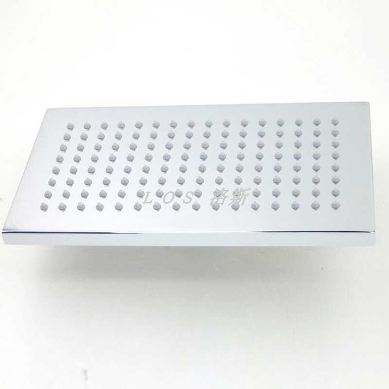 12x16寸30x4l0厘米大花撒淋浴喷头家用浴室长方形不锈钢洗澡莲蓬