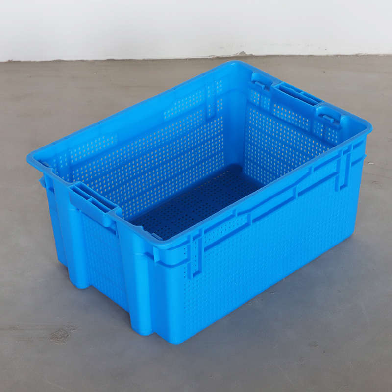 加厚塑料筐周转箱长方形特大号收纳货框箩筐胶框镂空筐子快递框子