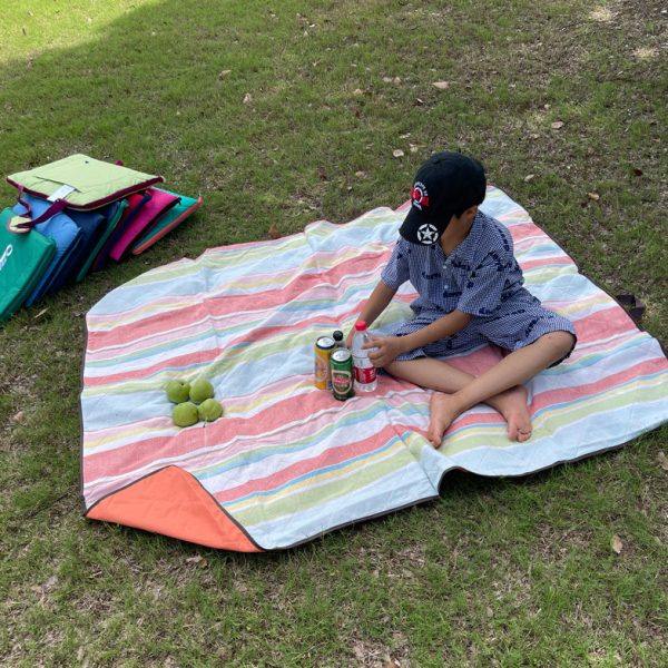 野餐垫睡垫 户外加厚防潮垫宝宝爬行折叠双人防水野餐垫 13389