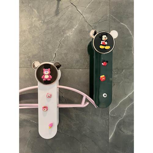 衣架收纳神器可伸缩挂衣收纳架免打孔多功能衣架整理器壁挂式墙上