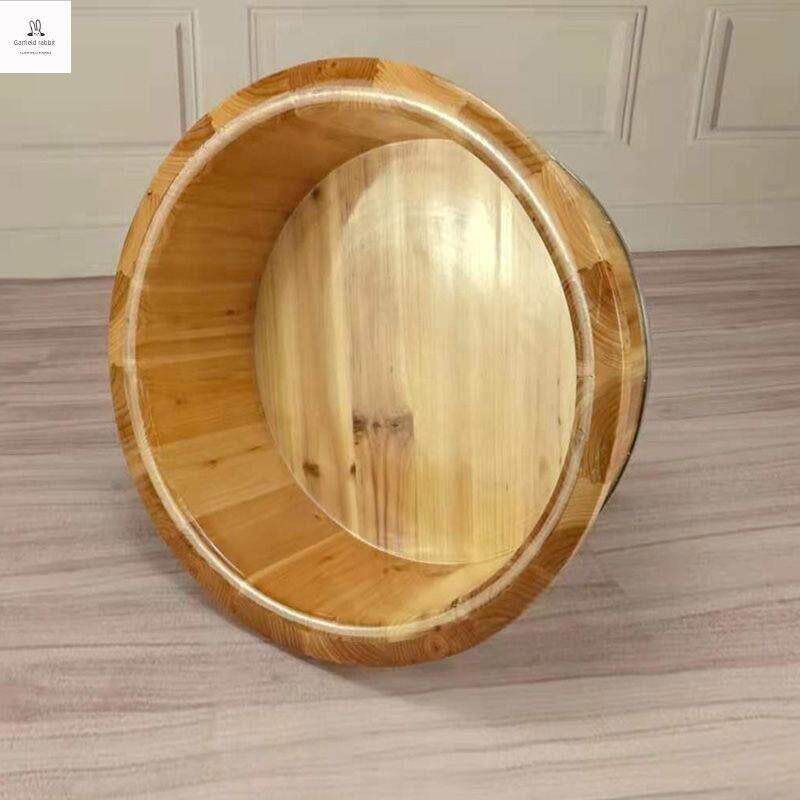 木盆洗脚盆家用大号老式脚盆大人老人专用家庭用泡脚盆泡脚桶木桶