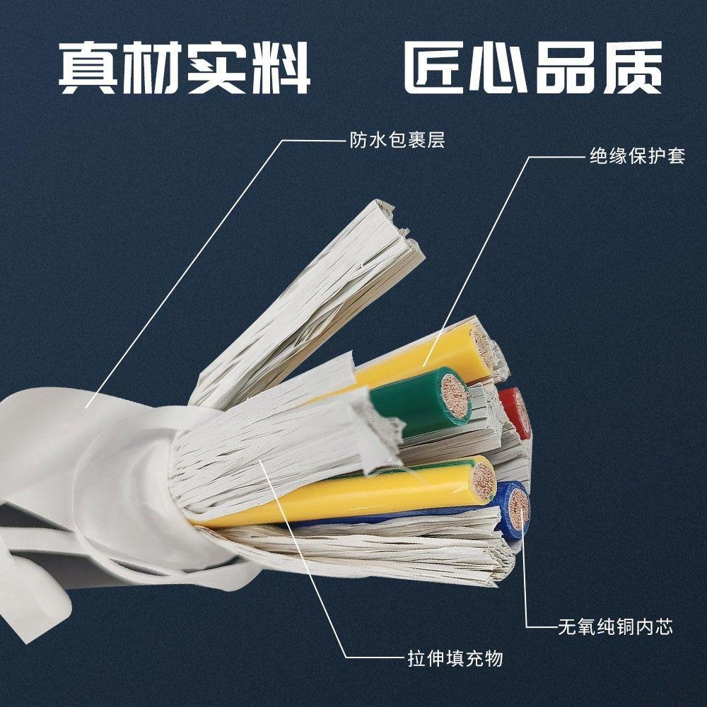 国标铜芯RVV软芯电缆线2