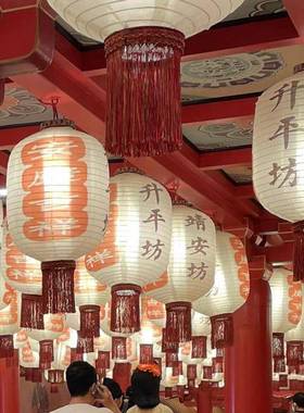 西安唐不夜城网红笼笼影视道BKO具大景区步行街户外文灯旅灯景观