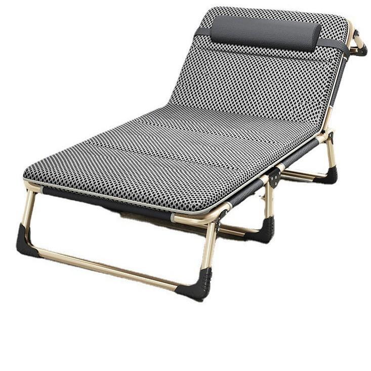 岞IFP膺折叠床躺单人办公便室午休床携式椅子医院简易床午睡行