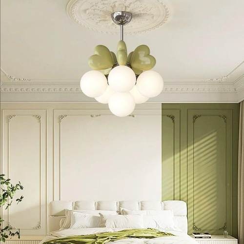 南瓜奶油风壁灯室床头灯05新款墙灯包豪斯护卧560眼儿2童房间吊2