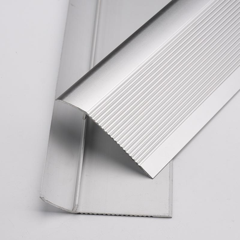 边铝合金收边条高低扣门槛大落条包差边扣条木地板门口压条H1003