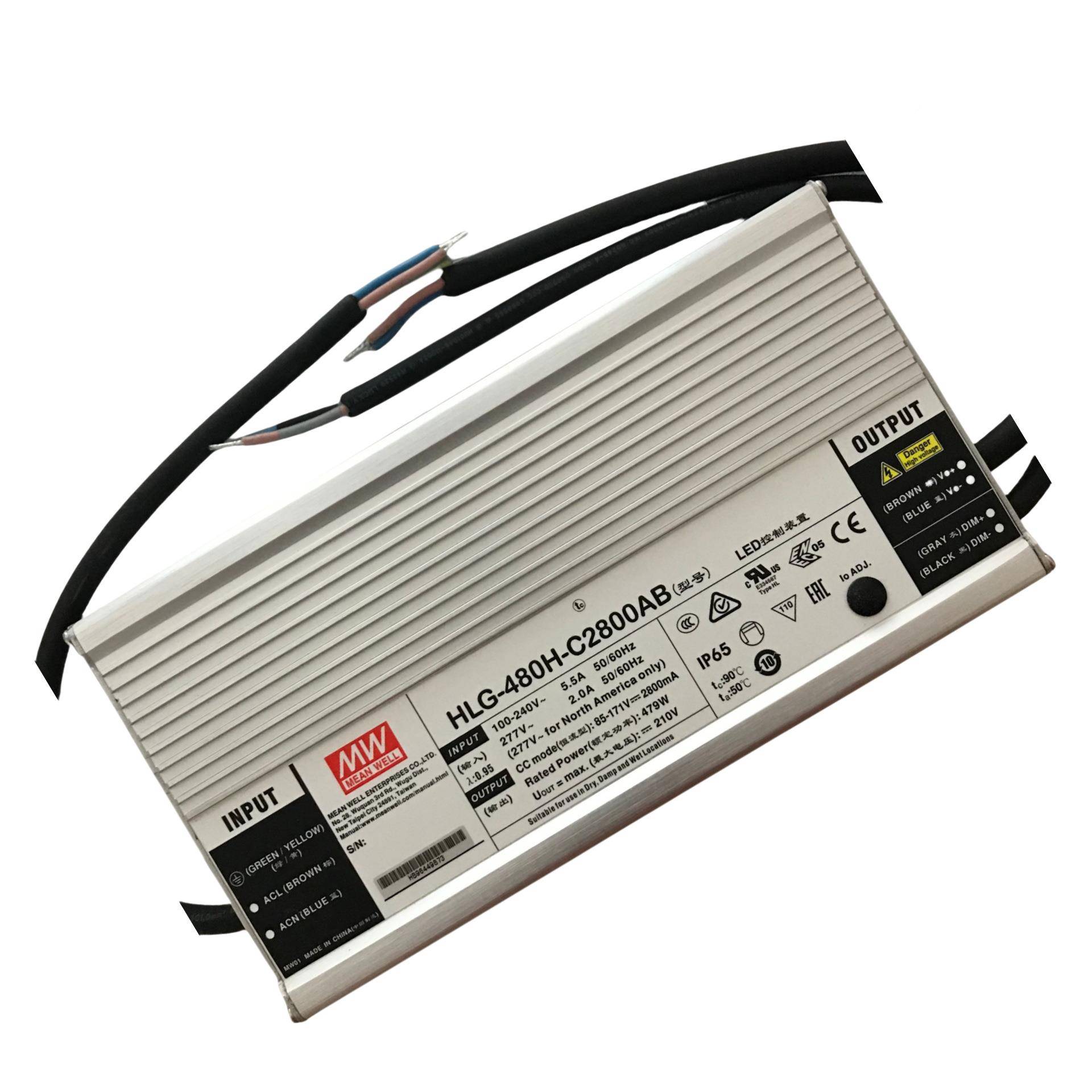 -明H纬电源L617G-深480HC2100AB480W恒流型LED井灯驱动器