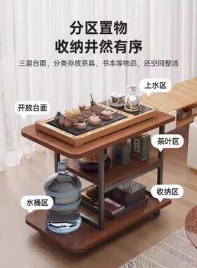 边桌可移动小桌子易学简生宿舍学习桌家用车推物架MVX卧室电脑置