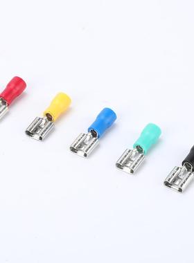 批量供应FD5D2-2簧0XWZ6.3插母绝缘端头接件冷压接线端插头1000只
