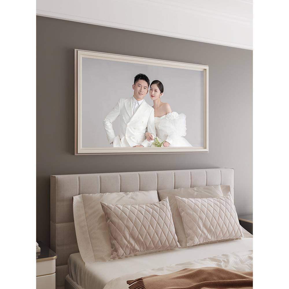 IR7结婚照Y放大挂F7685S6M墙主冲卧卧室打印照婚纱洗照片做成印大