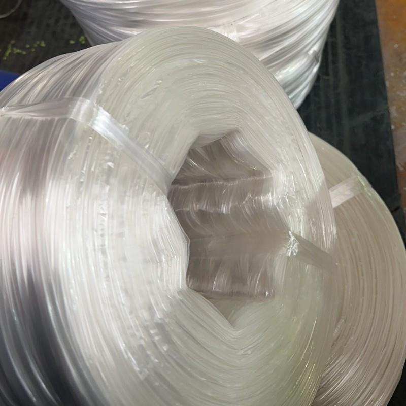 厂家货405源0斤一件捆扎包绳撕裂5膜打塑料PP包绳打带封包绳