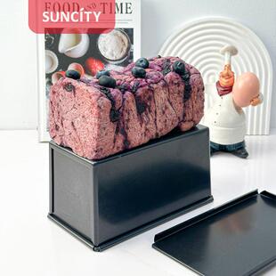 黑色450g司盒包蛋烘焙tfgfg$*&模面具镀铝板不粘糕吐模具