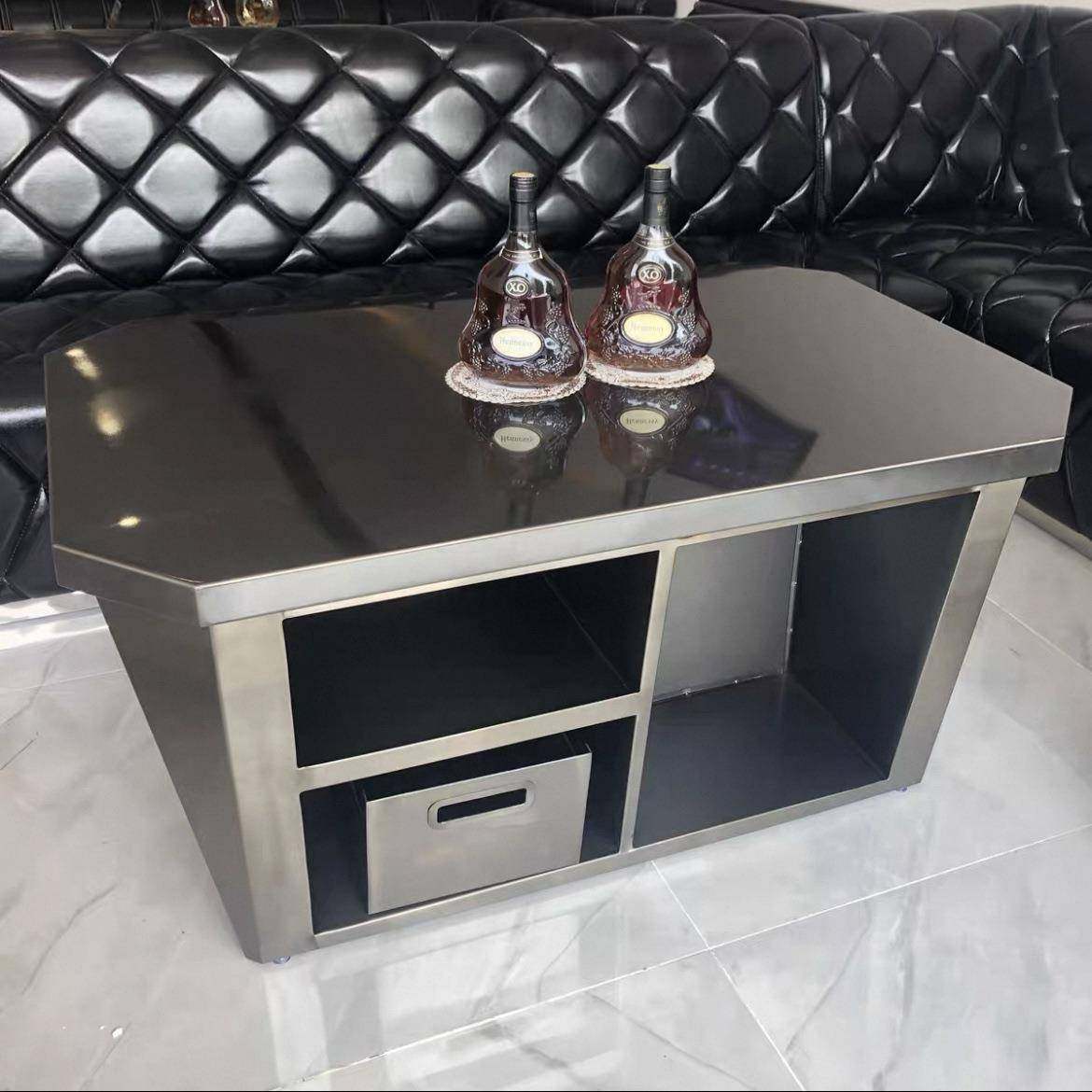 高端不锈钢岩361茶ktv茶发光几夜场会所酒吧板吧台包厢卡座专几用,商业/办公家具,卡座,淘宝优惠券,粉丝福利购,淘宝优惠卷