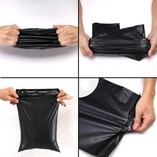 现货打包袋ZOM电装黑色快递袋包袋黑色快袋子商防水包裹包递邮